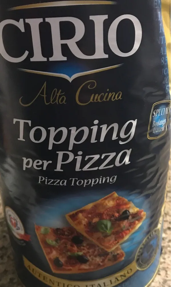 Topping per pizza