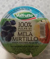 Polpa di mela e mirtillo