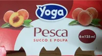 Succo e polpa di pesca
