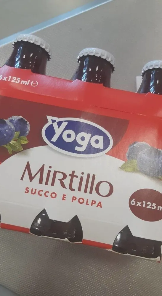 Succo di frutta mirtillo