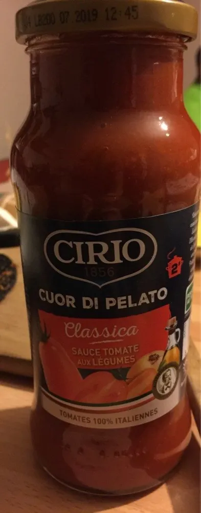 Salsa Pronta Class. gr350 Cirio