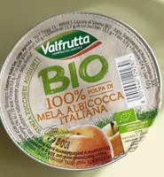 Bio 100% polpa di mela e albicocca italiana