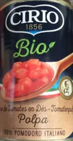 Pulpe de tomates en dés