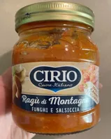 Ragù di montagna funghi e salsiccia