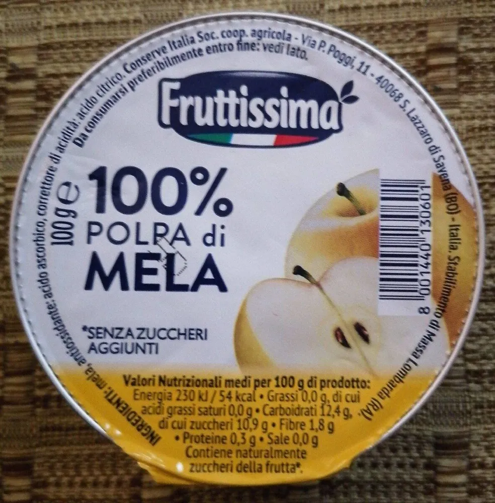 Fruttissima polpa di frutta