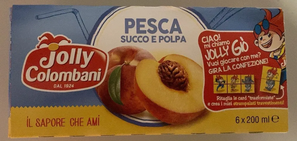 Pesca succo e polpa