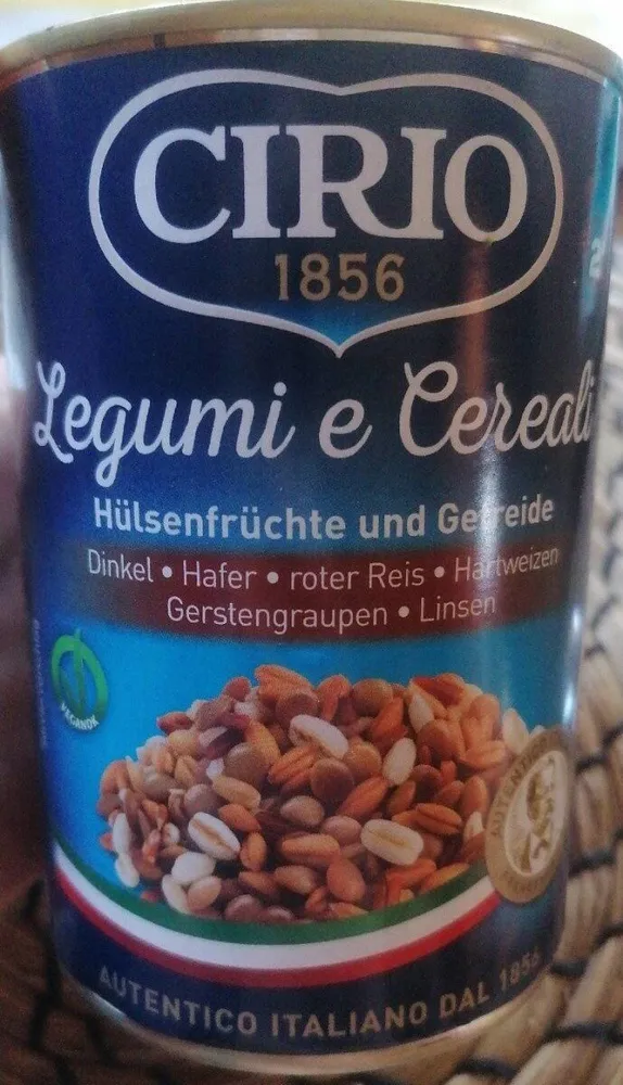 Legumi e cereali