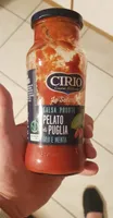 Salsa pronta pelato di puglia goji e menta