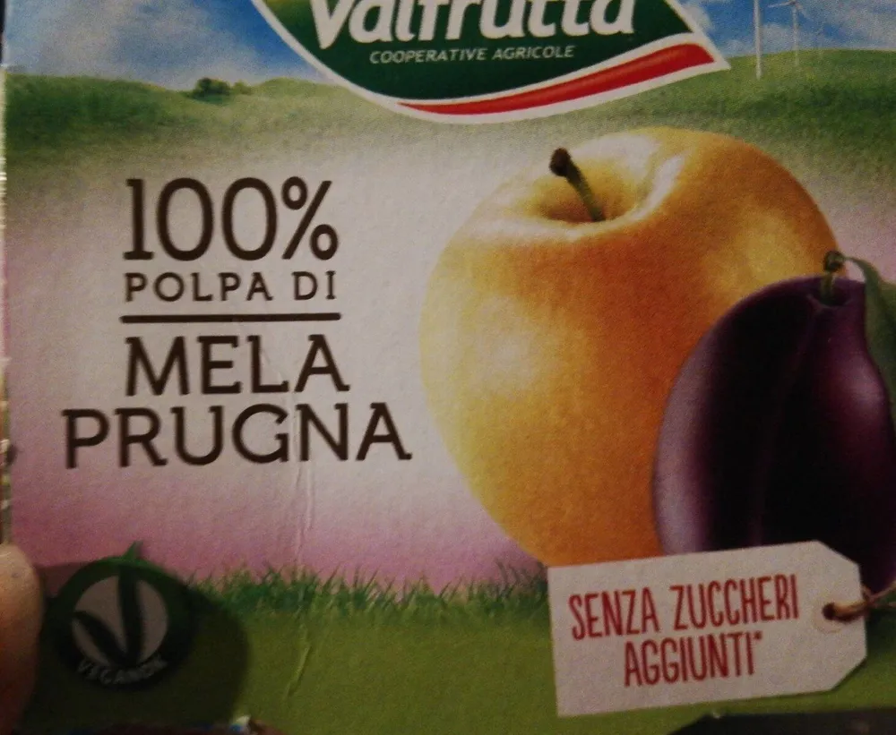 100% polpa di mela prugna