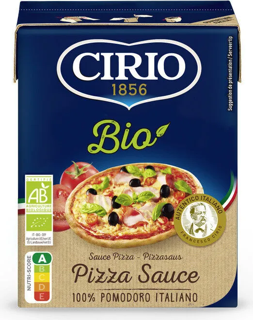 Sauce tomate pour pizza BIO