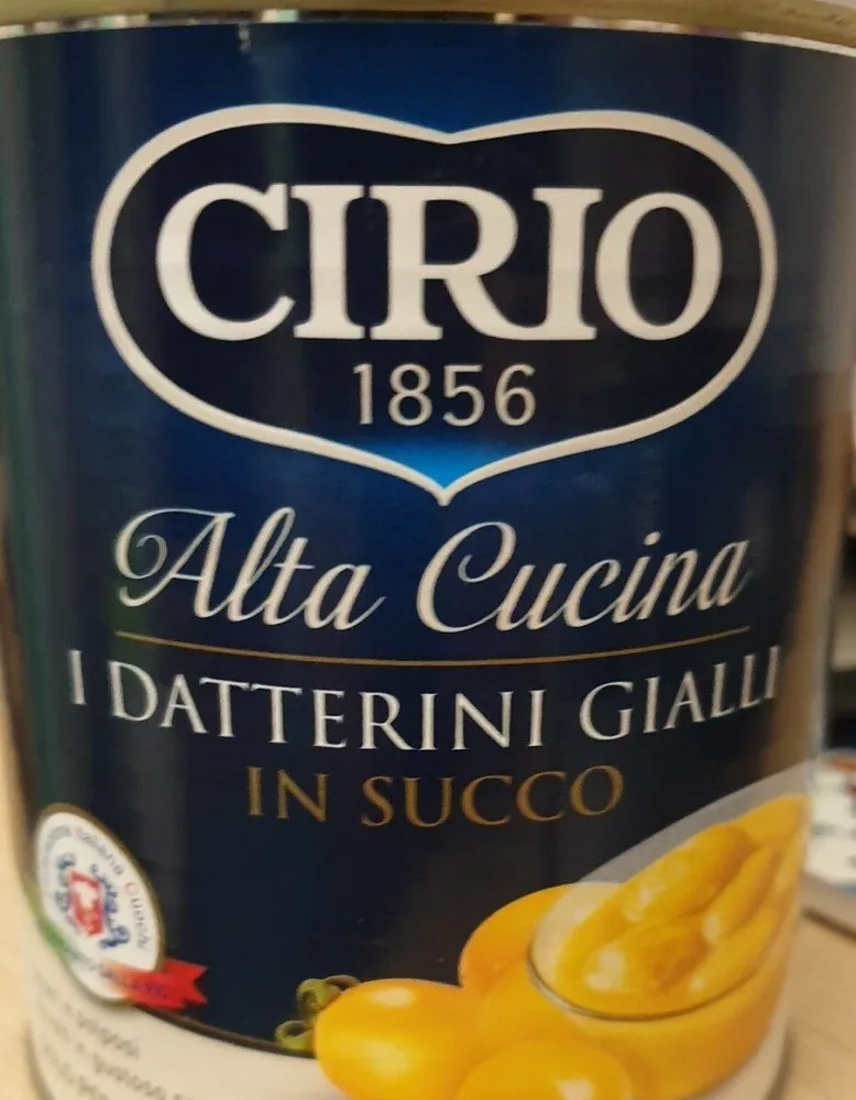 Alta cucina - I datterini gialli in succo