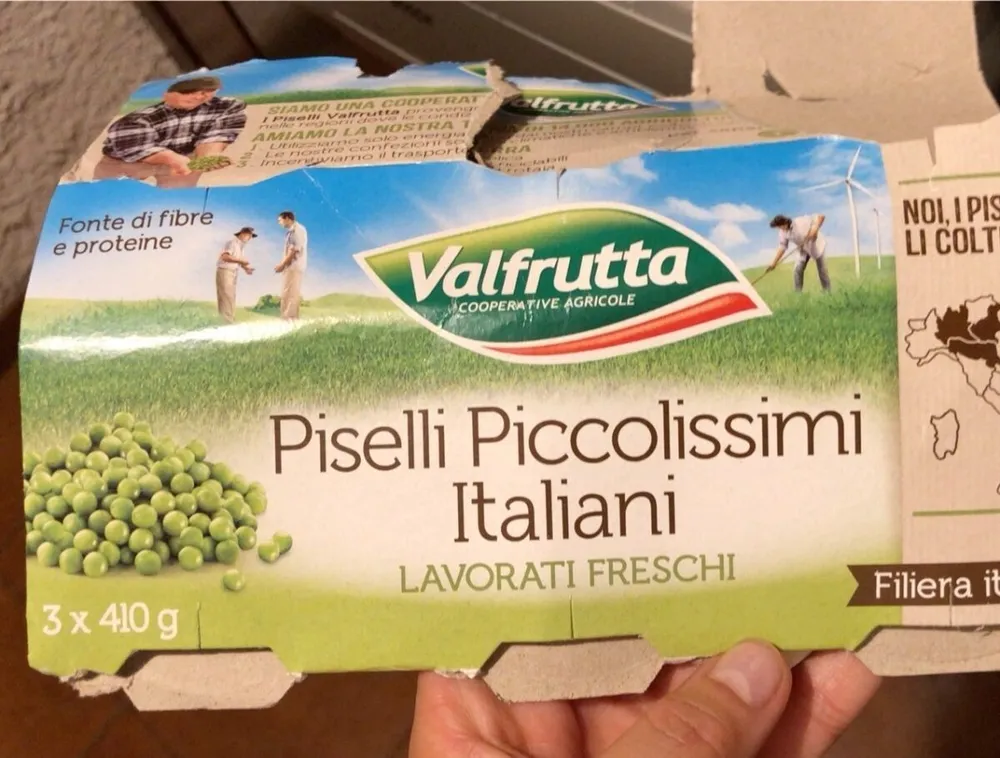 Piselli piccolissimi italiani