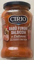 Ragù Funghi Salsiccia e Datterini