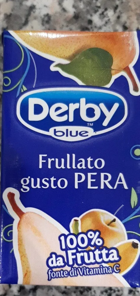 Derby blue Frullato gusto Pera