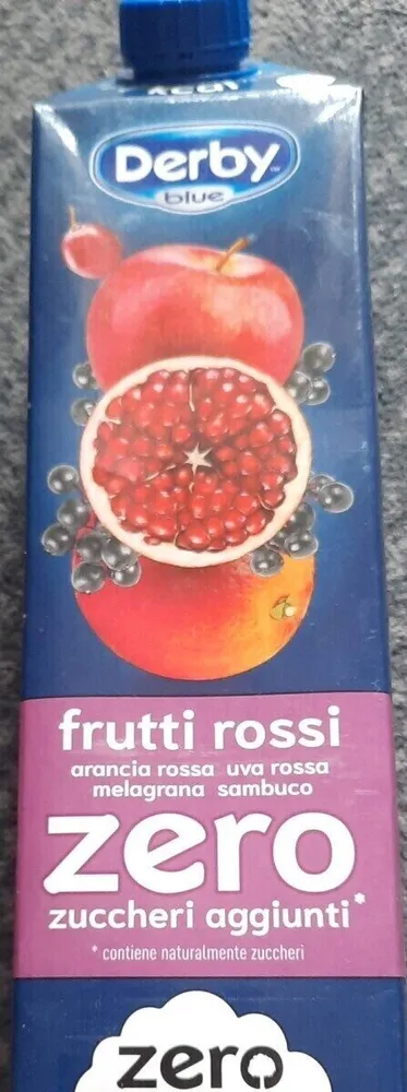 Succo frutti rossi zero zuccheri aggiunti