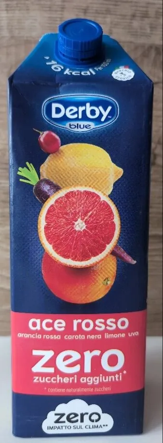 Ace rosso zero zuccheri aggiunti