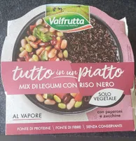 Tutto in un piatto - Mix di legumi con riso nero
