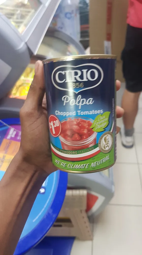 Poppa chopped tomatoes