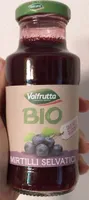 Succo di mirtilli selvatici