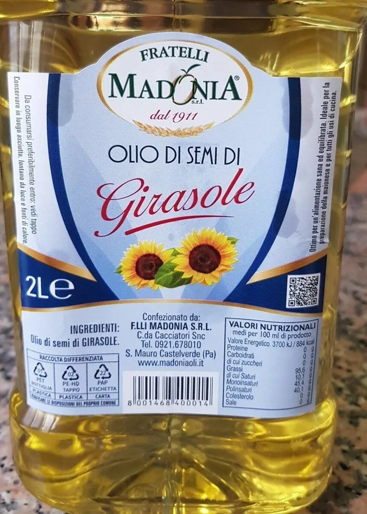 Olio  di  semi  di  girasole