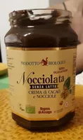 Nocciolata, crema di cacao e nocciole biologica (senza latte)
