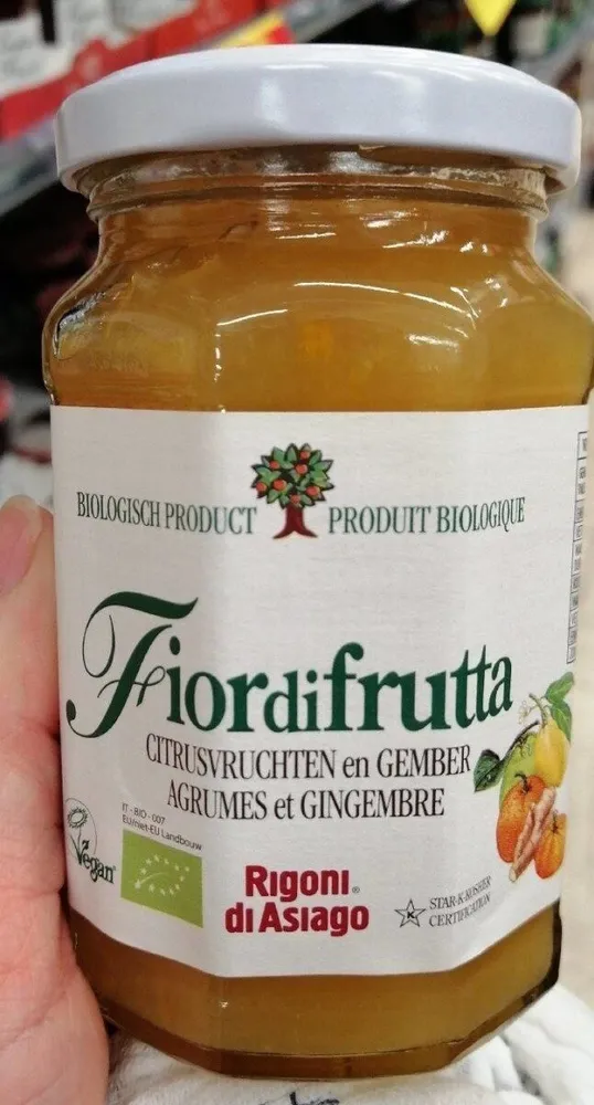 Fiordifrutta agrumes et gingembre