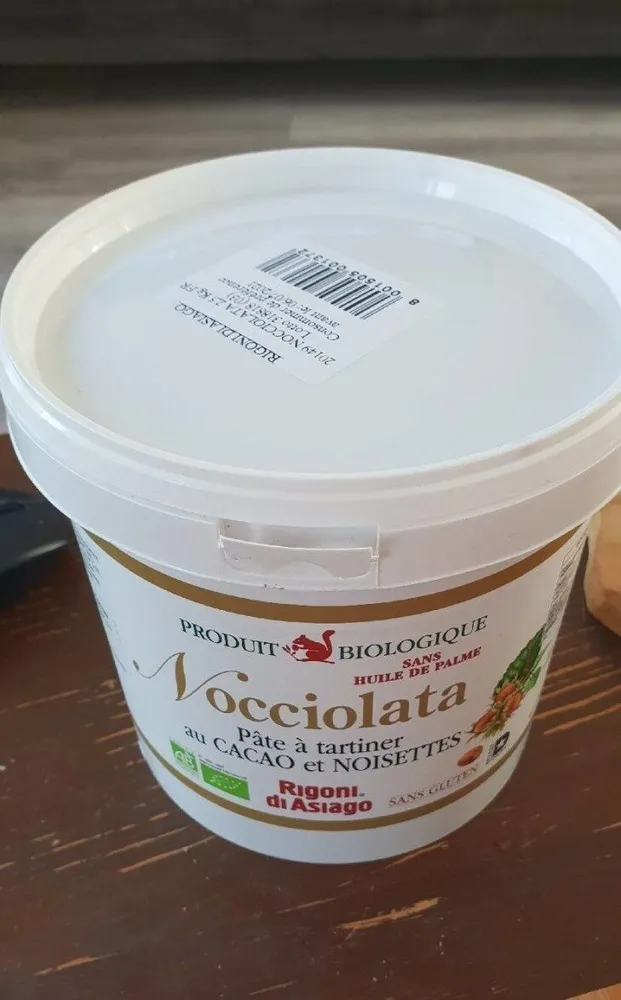 Nicciolata - Pâte a tartiner au cacao et noisettes biologique