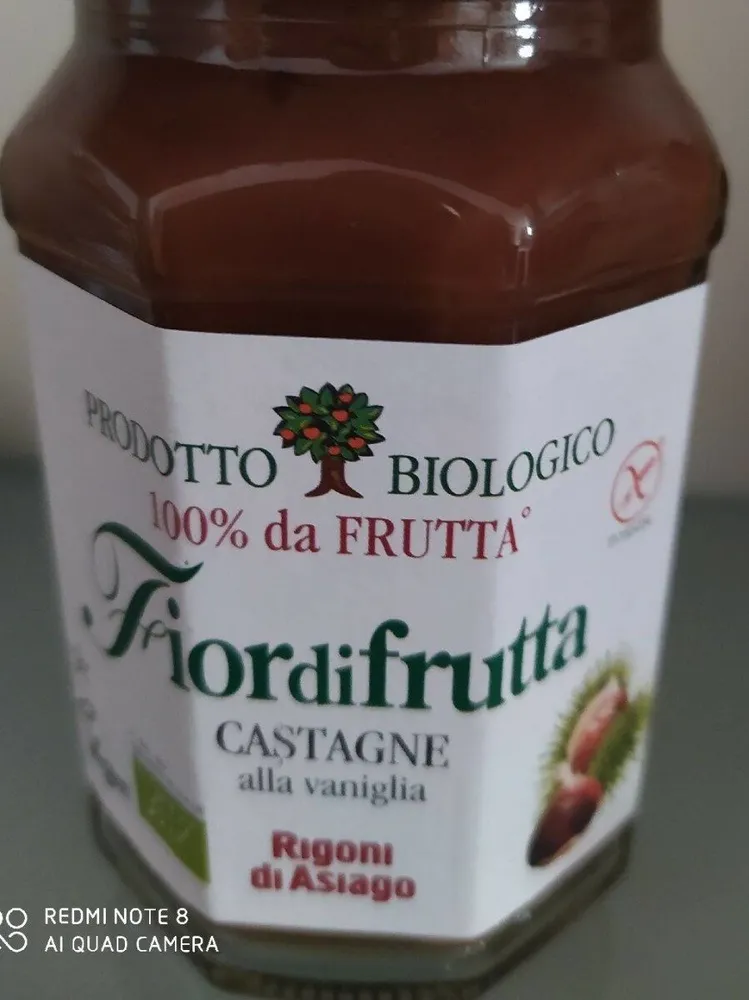 Fiordifrutta castagne alla vaniglia