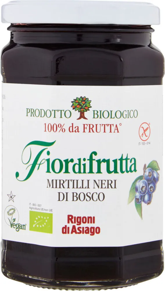 Fiordifrutta mirtilli neri di bosco