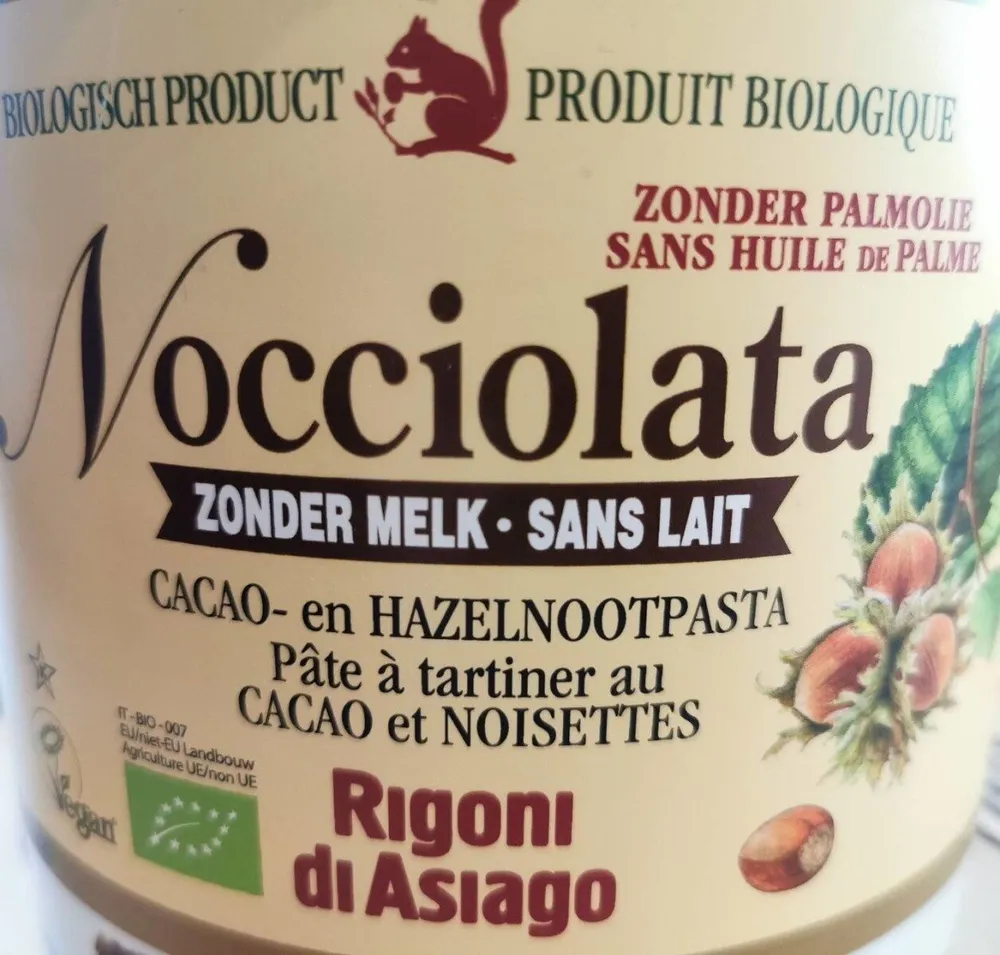 Nocciolata sans lactose 2.5Kg