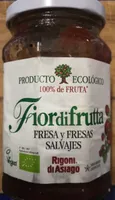 Mermelada fresa y fresas salvajes