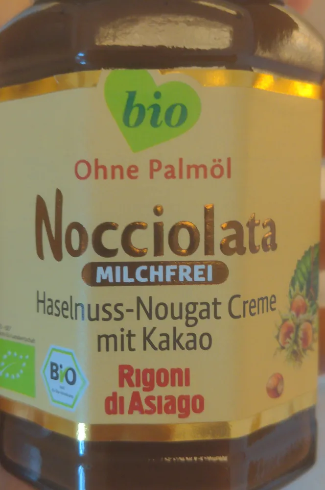Nocciolata Milchfrei