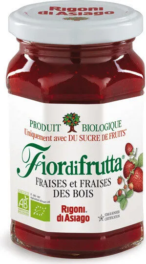Aardbeien en wilde aardbeien