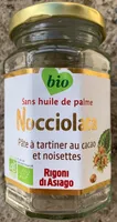 Nocciolata Pâte À Tartiner Au Cacao Et Noisettes