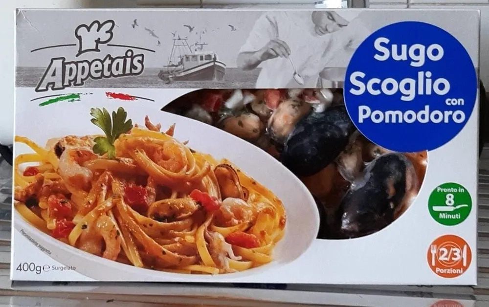 Sugo scoglio con pomodoro