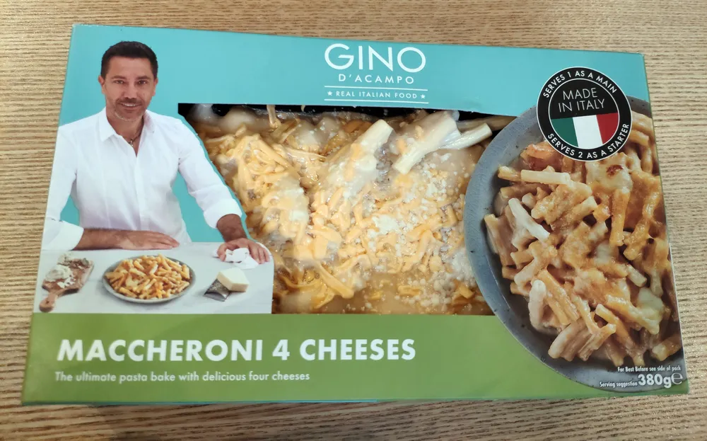 Maccheroni 4 cheeses