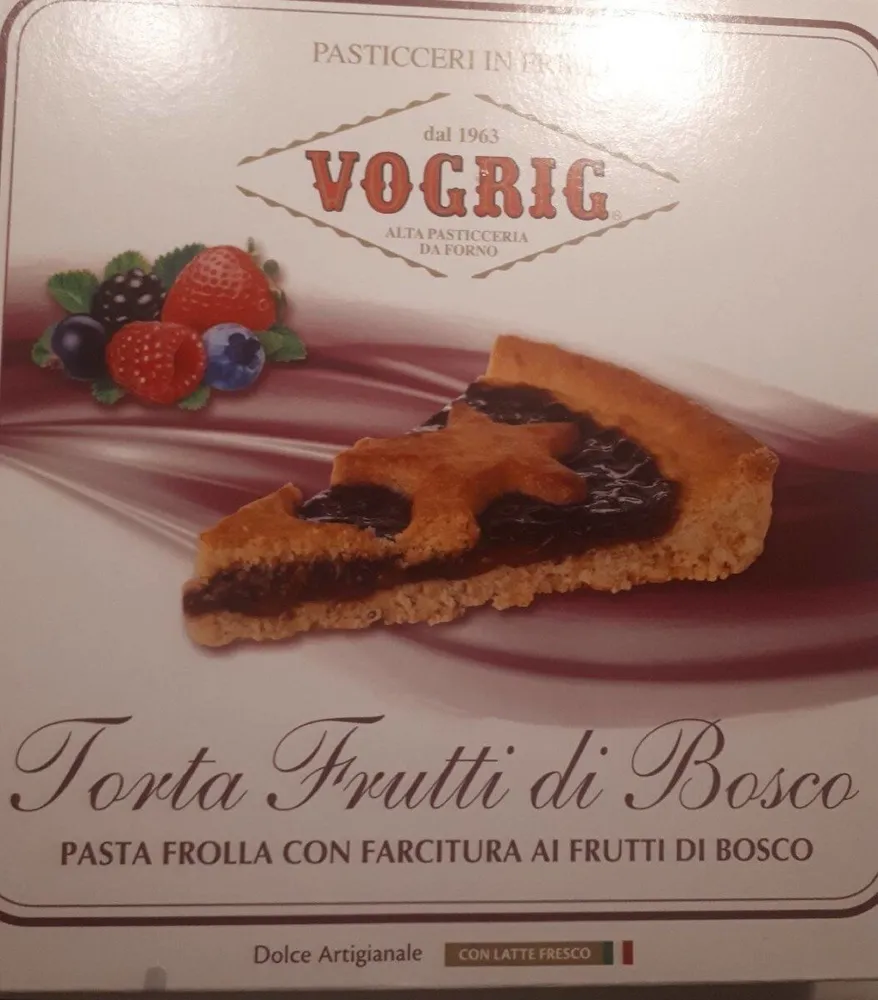 Torta frutti di bosco
