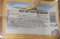maxi hot doghe con sesamo