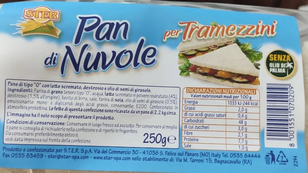 Pan di nuvole