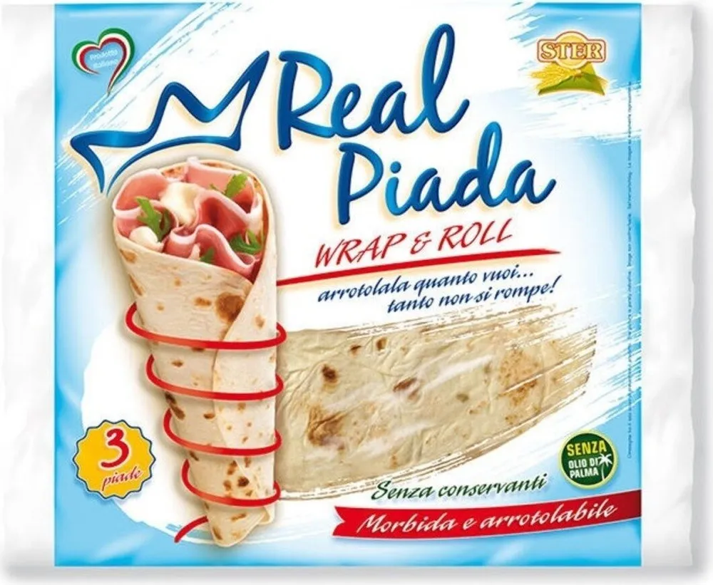 Real piada wrap & roll piadine fresche
