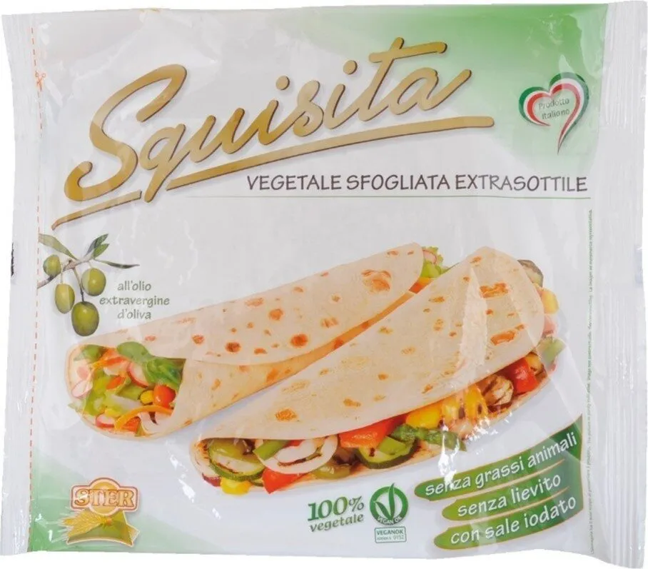 Piadina squisita vegan fresca