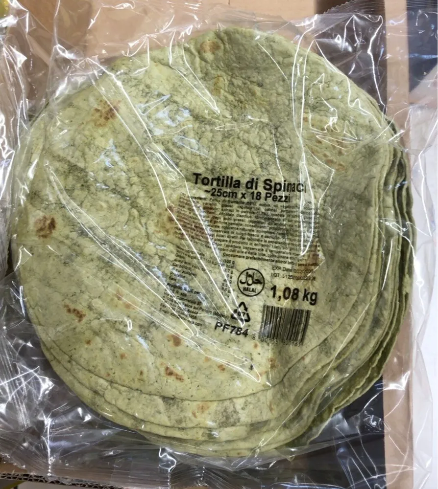 Tortilla di spinaci