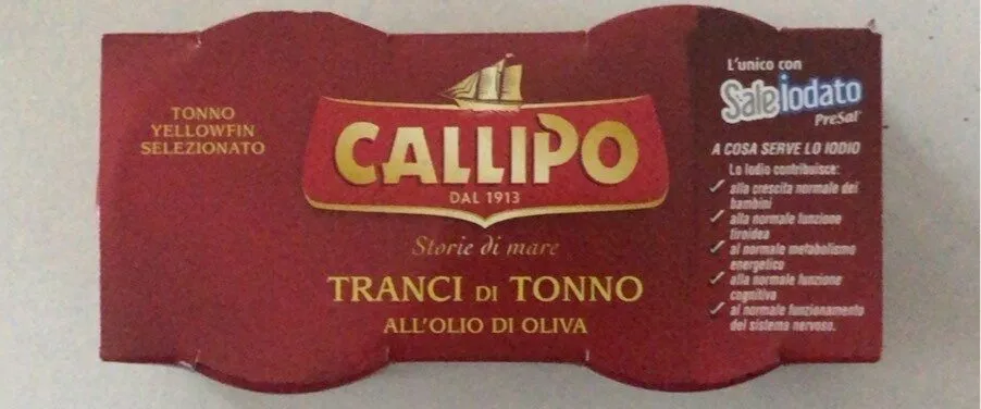 Tranci di tonno