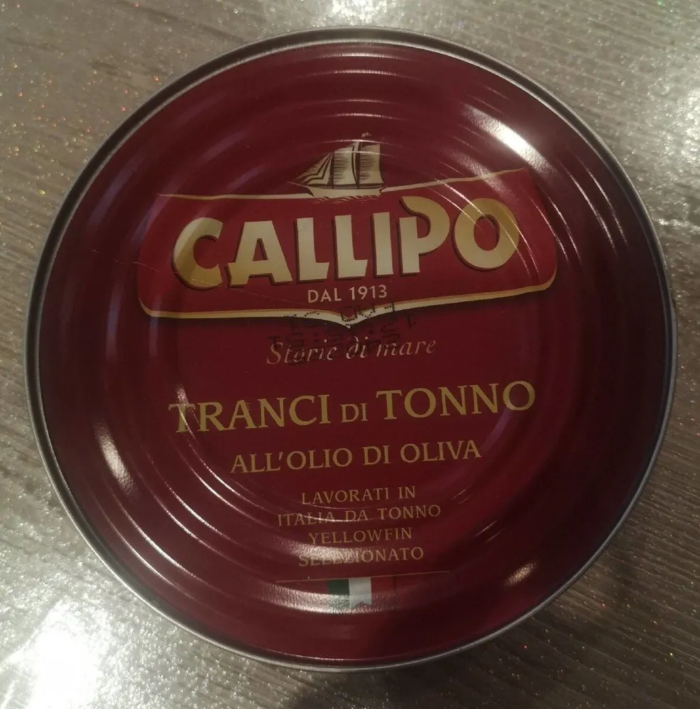 Callipo tranci di tonno all'olio di oliva