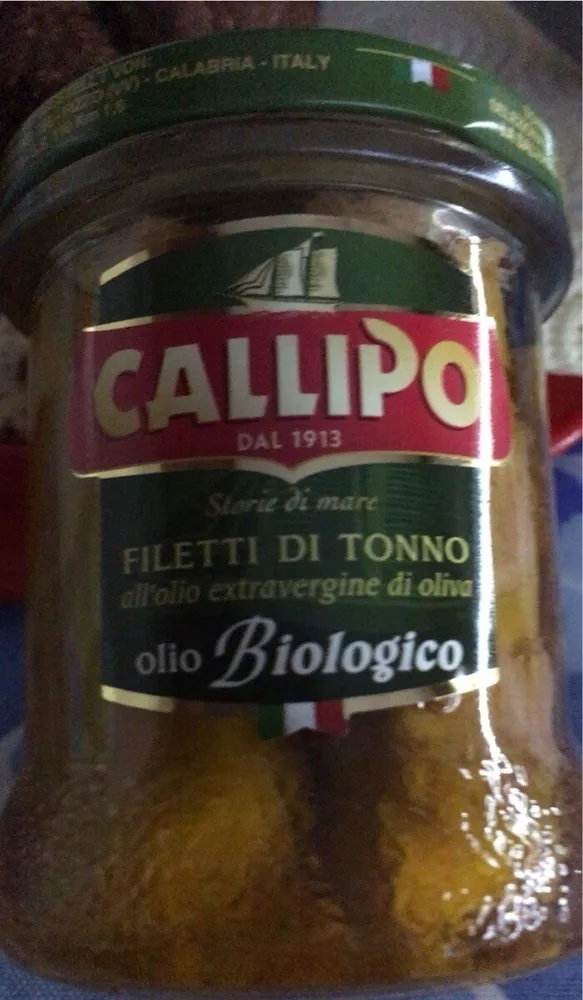 Filetti di tonno in olio extravergine biologico