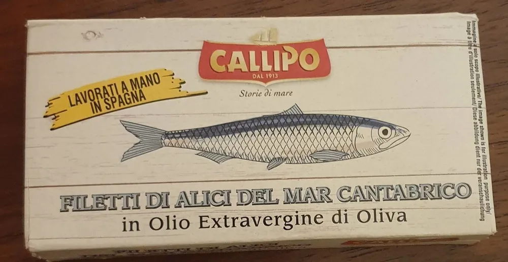 Filetti di alici del cantabrico