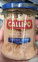 Filetti di tonno al naturale
