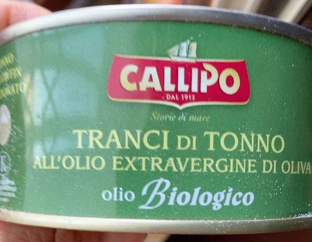 Tranci di tonno all'olio extra vergine