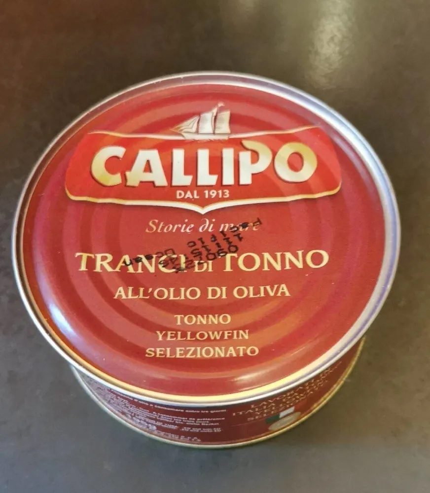 Tranci di tonno all'olio di oliva