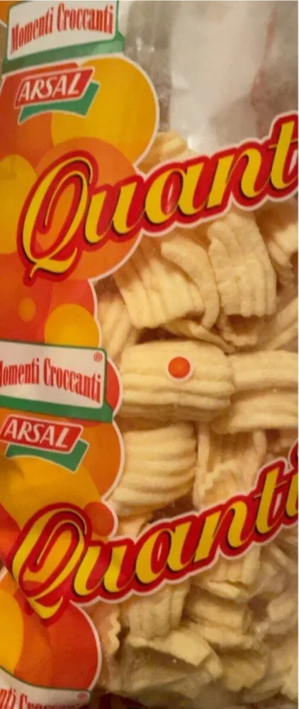 Yellow snack